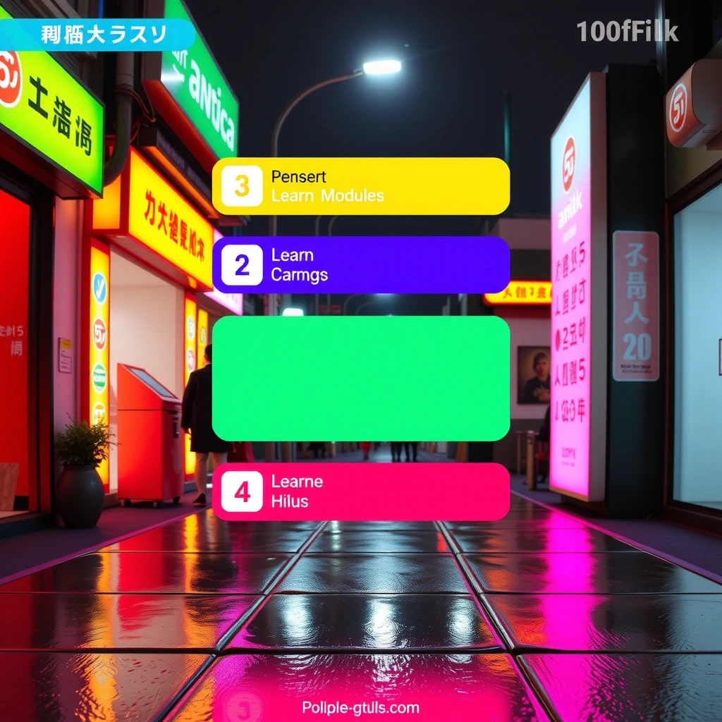 Financial education game menu